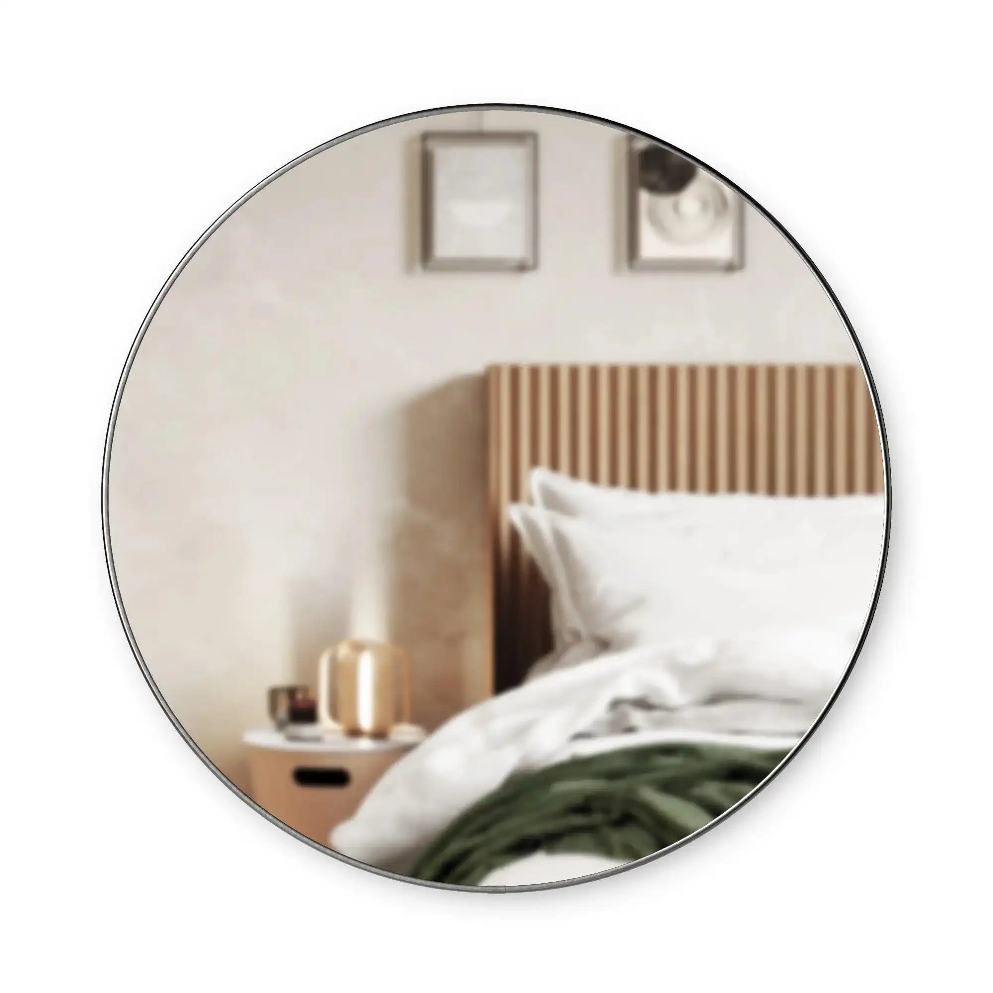 Spiegel Rund Gold Wandspiegel - HomeDesign Knaus