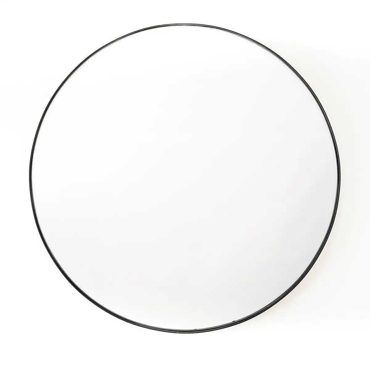 Spiegel – Runder Wandspiegel – Metall – Gold – Ø50 cm - HomeDesign Knaus