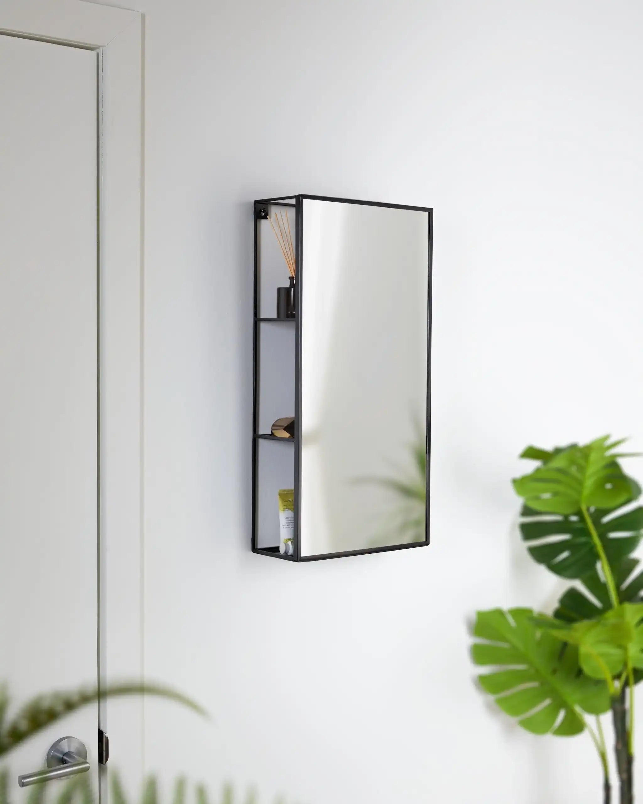 Spiegel Stauraum Badezimmerspiegel Hängespiegel - HomeDesign Knaus