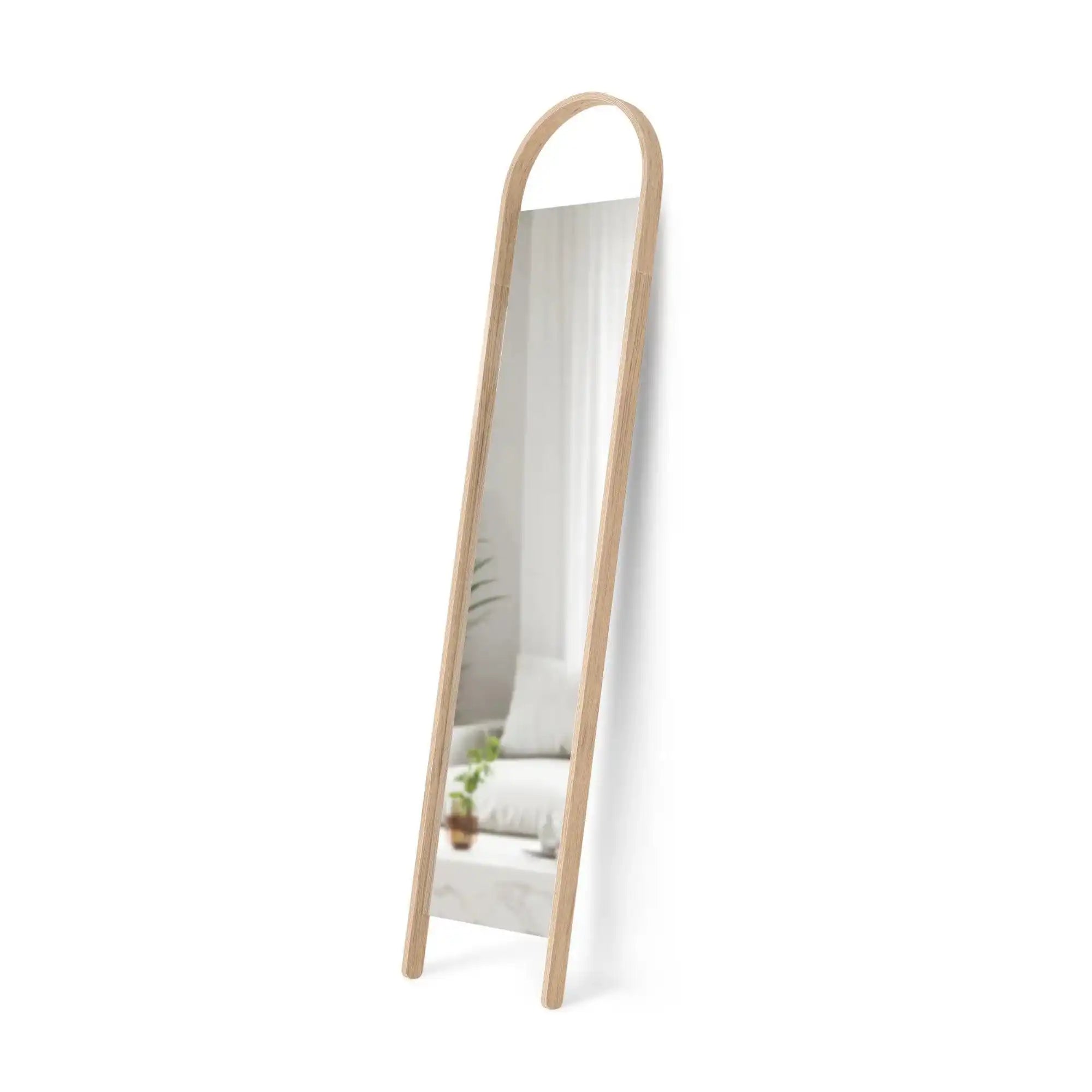Spiegel Stehspiegel Holz Anti-Kipp-Spiegel - HomeDesign Knaus