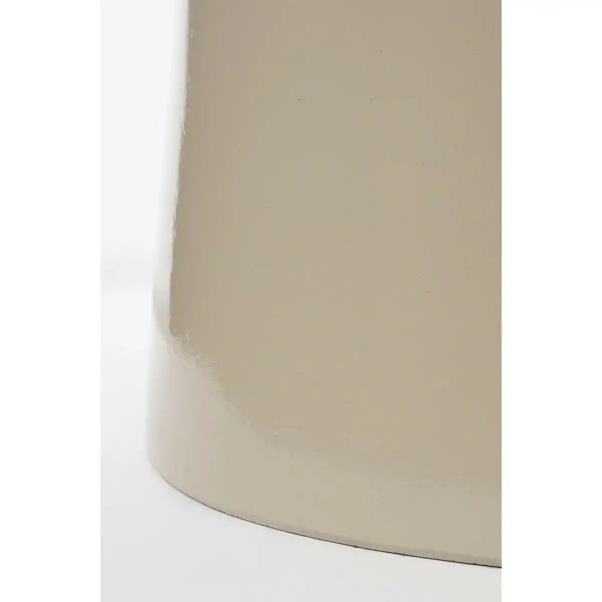 Stage Beistelltisch – H45 x Ø35 cm – Zement – Beige - HomeDesign Knaus