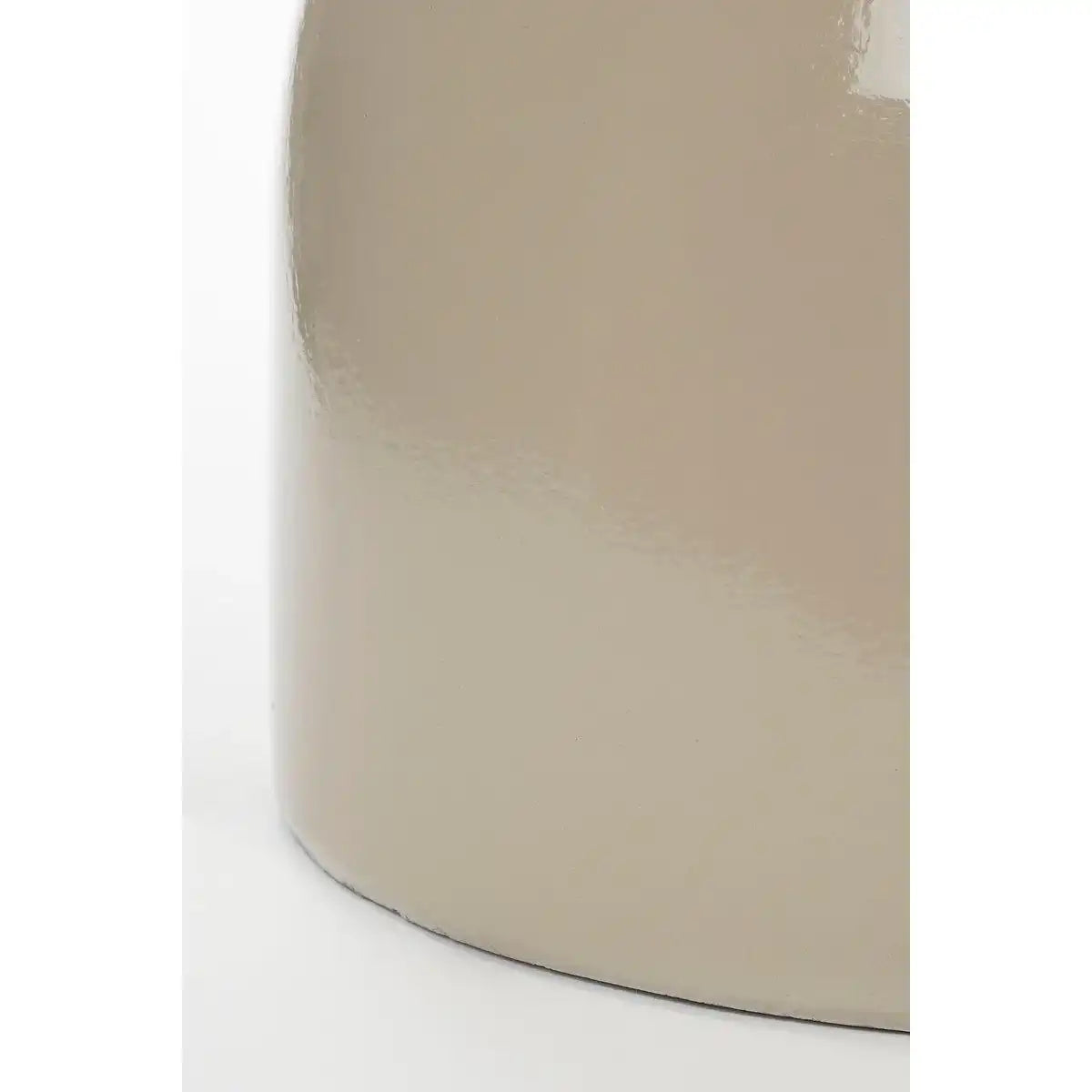 Stage Beistelltisch – H45 x Ø35 cm – Zement – Beige - HomeDesign Knaus