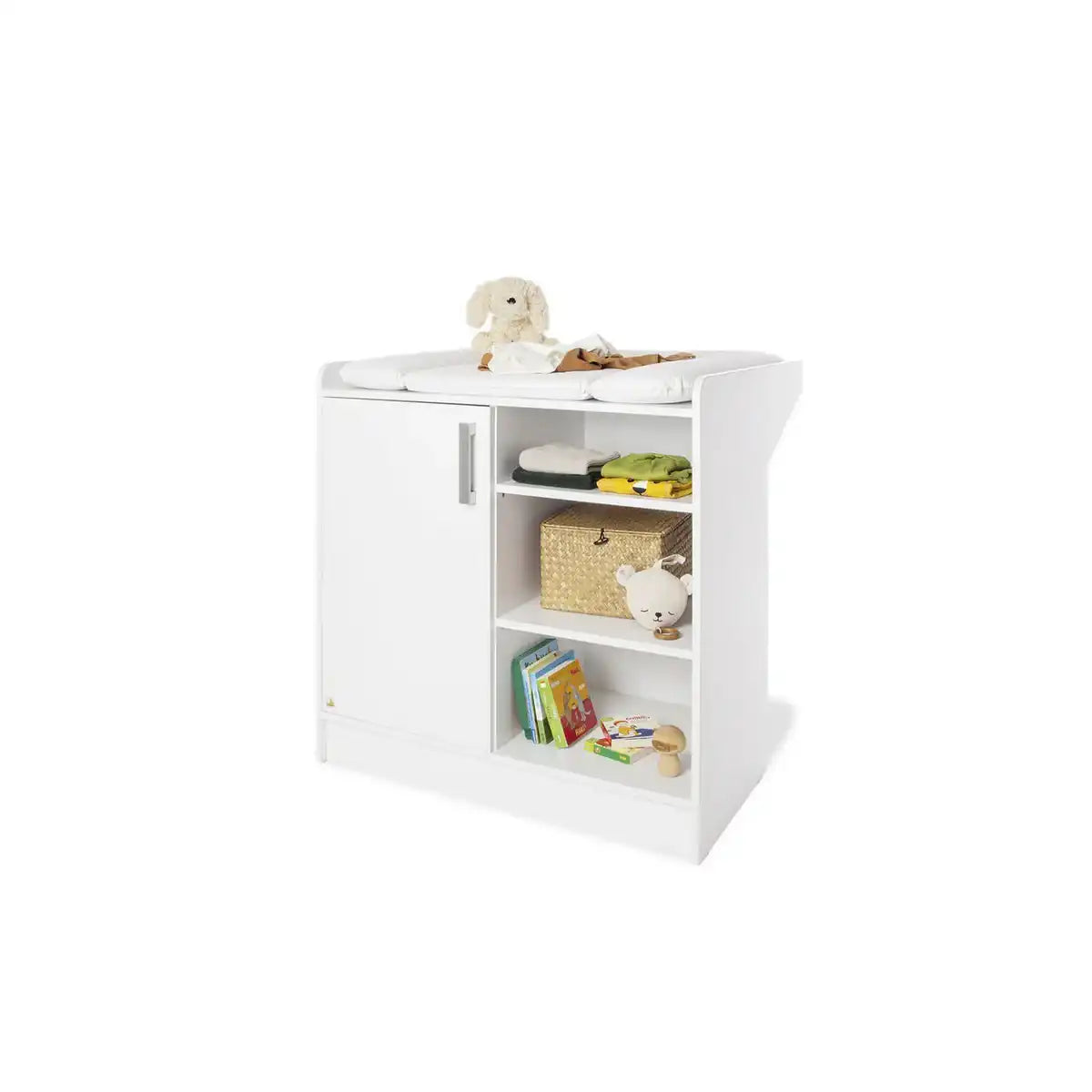 Starter-Set 'Hilda & Viktoria', weiß
2 Teile: Hausbett, Wickelkommode - HomeDesign Knaus