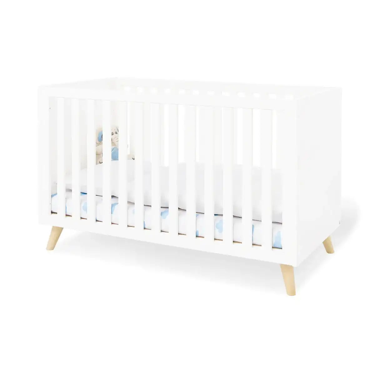 Starter-Set 'Move' breit
2-teilig: Kinderbett, breite Wickelkommode - HomeDesign Knaus
