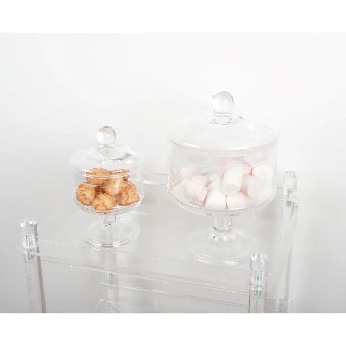 STEHENDER SÜSSIGKEITEN AUS GLAS 17X17X29CM - HomeDesign Knaus