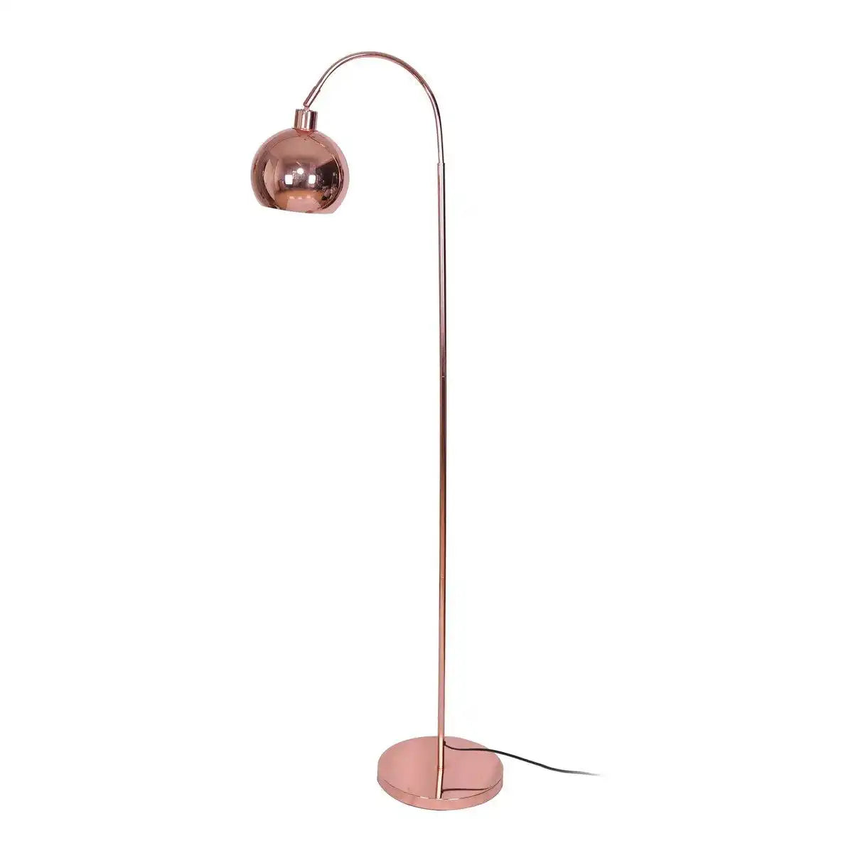 Stehlampe aus Metall in Kupferoptik - HomeDesign Knaus