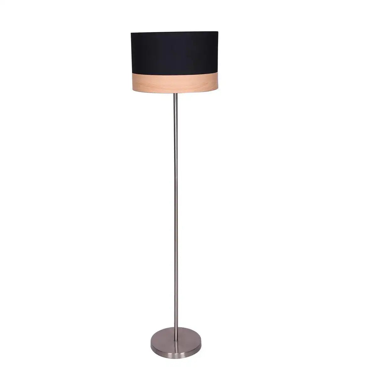 Stehlampe rund schwarz Ø 38 cm - HomeDesign Knaus