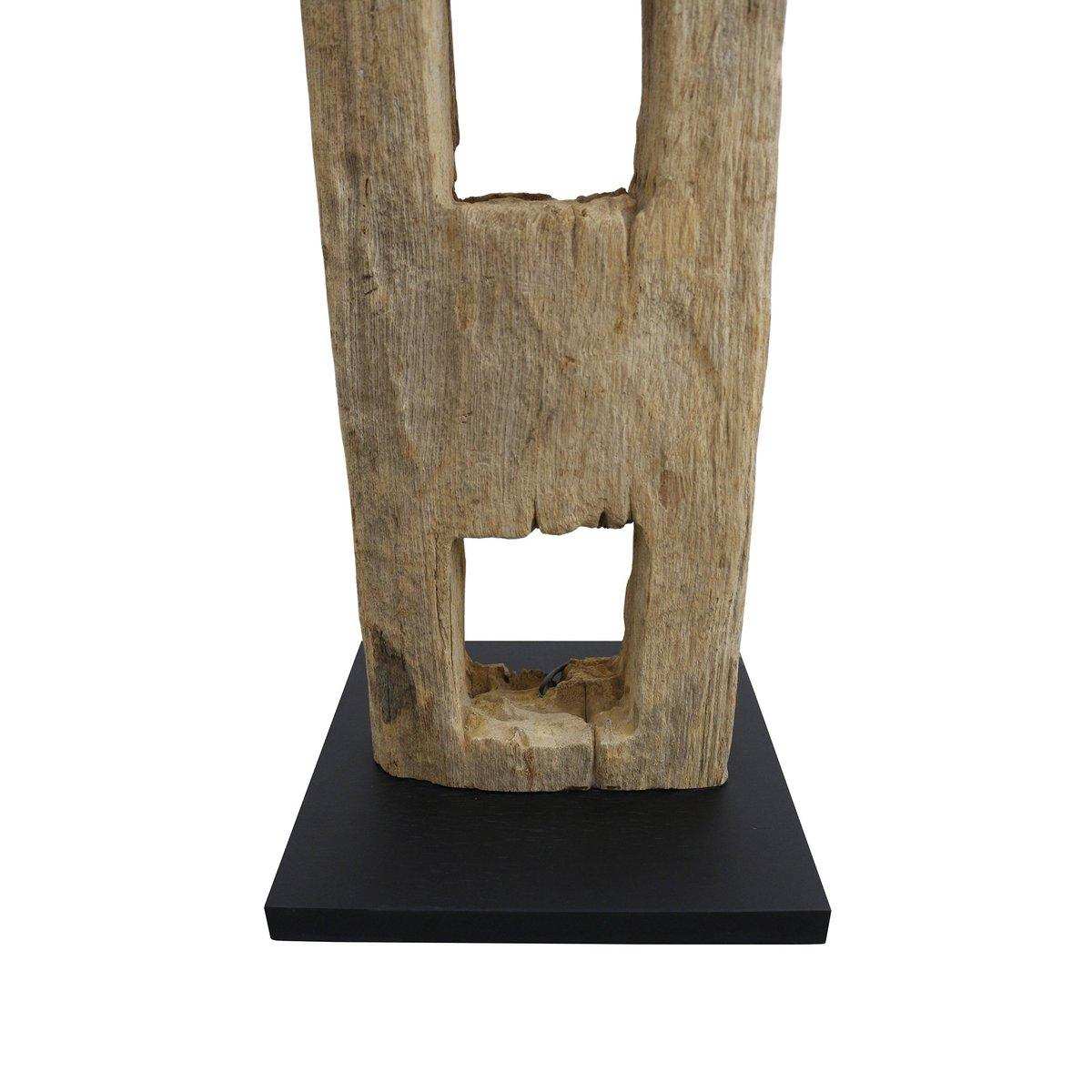 Stehleuchte Treibholz Antikweiß 175 cm - HomeDesign Knaus