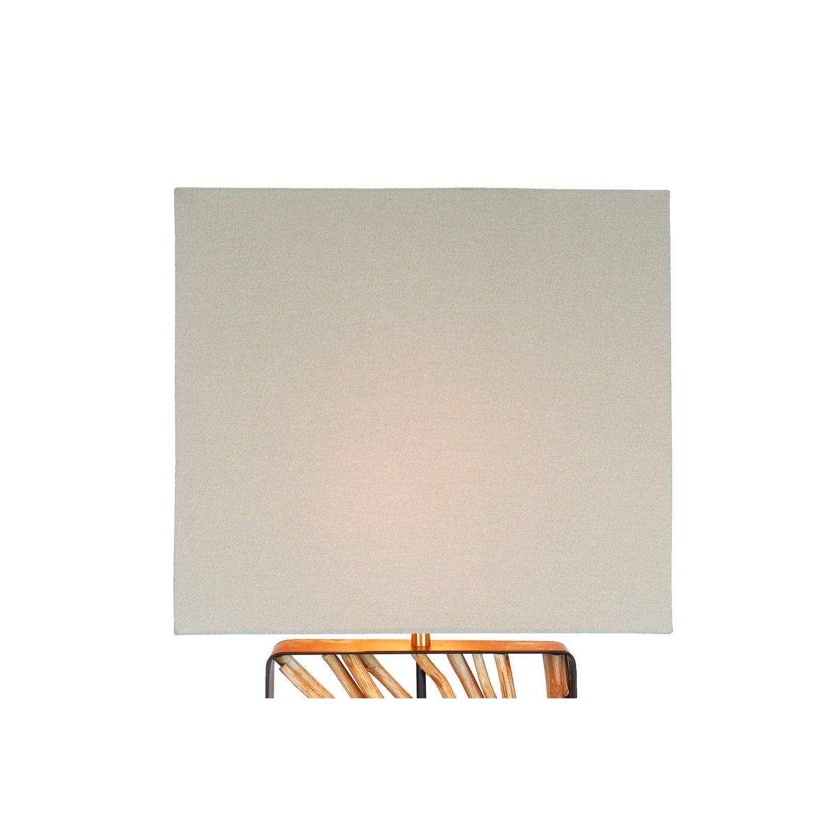 Stehleuchte Treibholz Natur/Beige 165 cm - HomeDesign Knaus