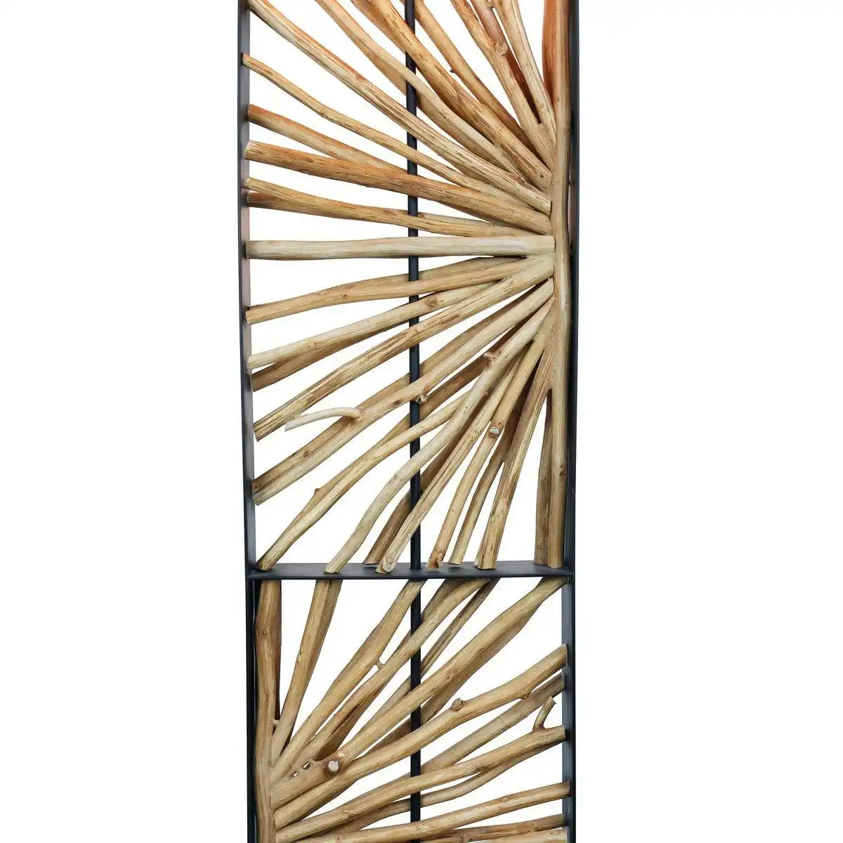 Stehleuchte Treibholz Natur/Beige 165 cm - HomeDesign Knaus
