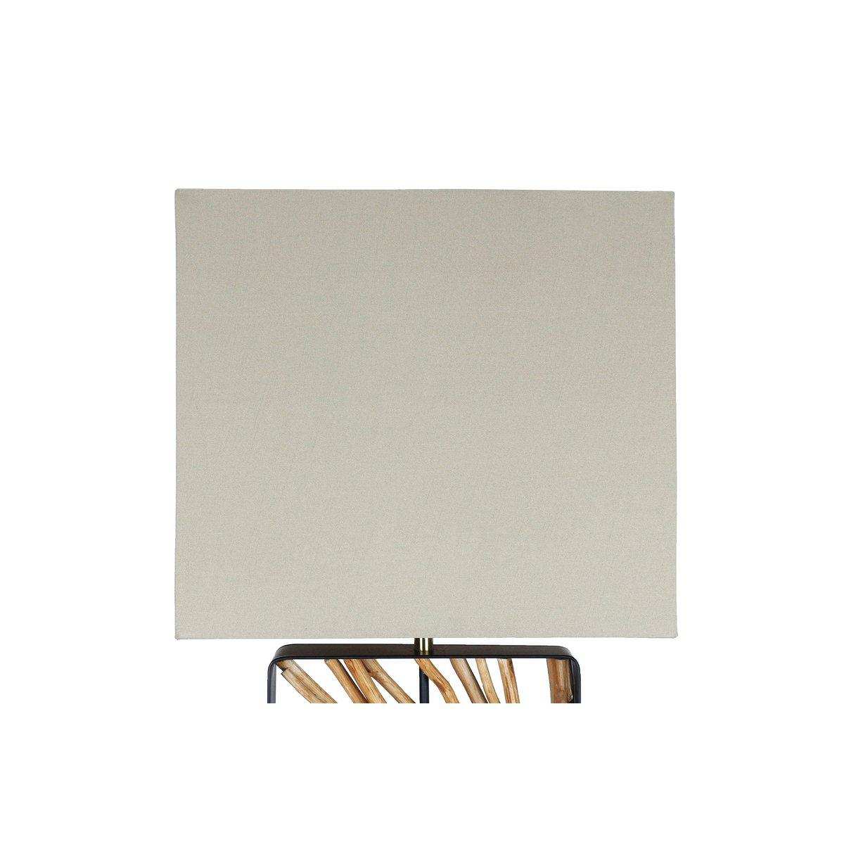 Stehleuchte Treibholz Natur/Beige 165 cm - HomeDesign Knaus
