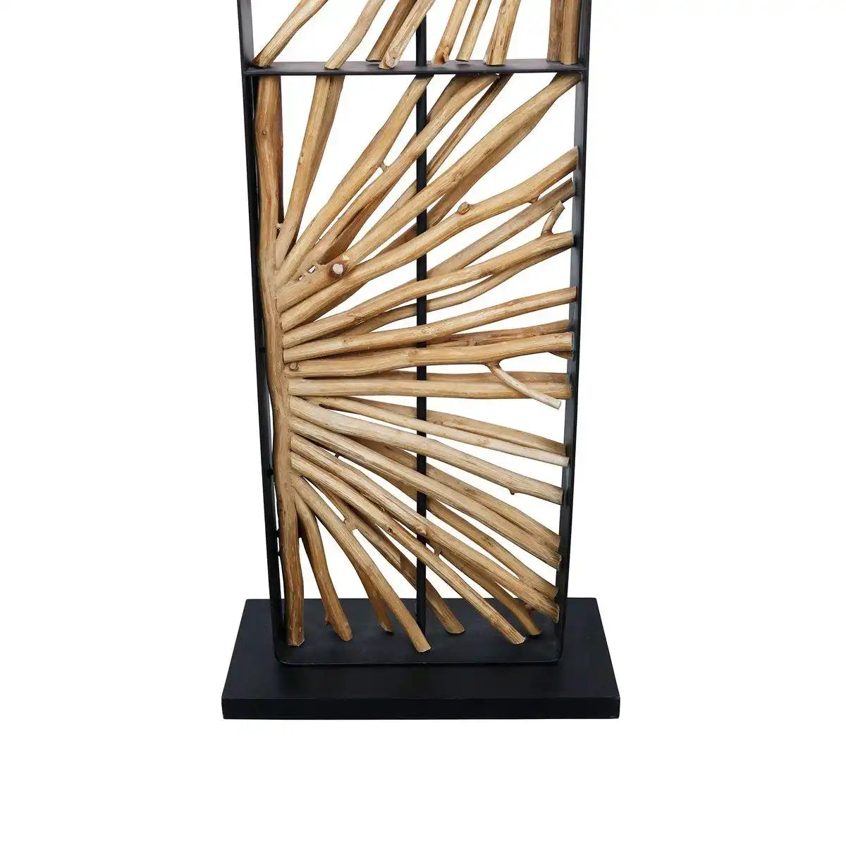 Stehleuchte Treibholz Natur/Beige 165 cm - HomeDesign Knaus