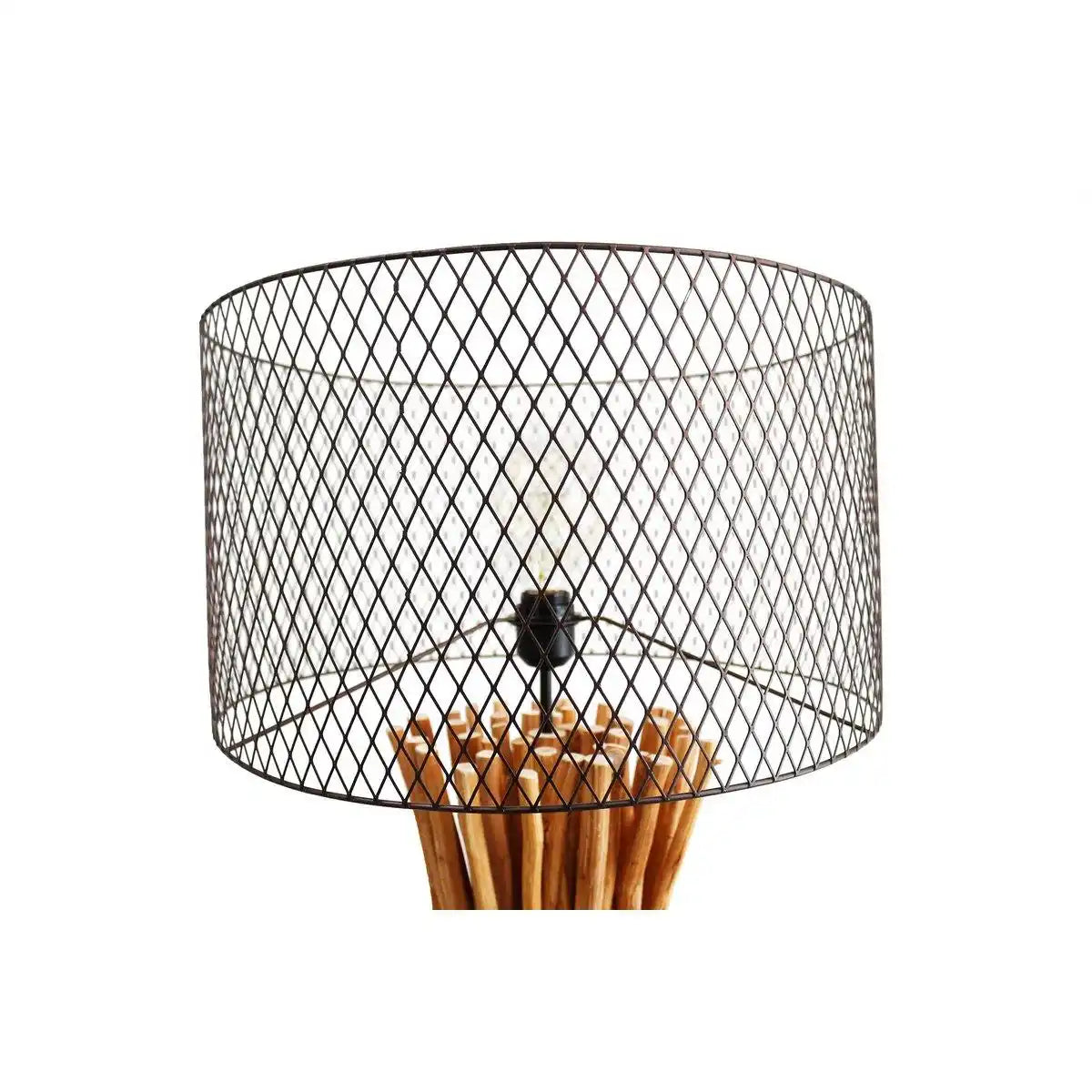 Stehleuchte Treibholz Natur/Schwarz 149 cm - HomeDesign Knaus