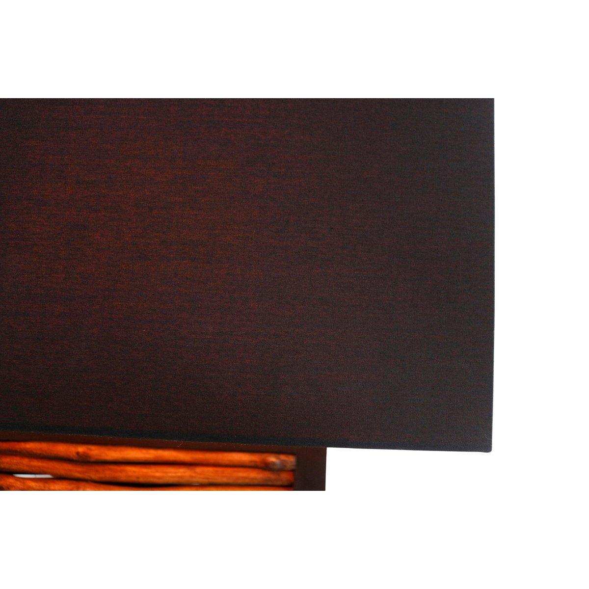 Stehleuchte Treibholz Natur/Schwarz 163 cm - HomeDesign Knaus