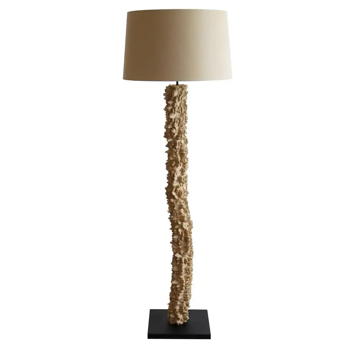 Stehleuchte Treibholz Natur/Weiß 150 cm - HomeDesign Knaus