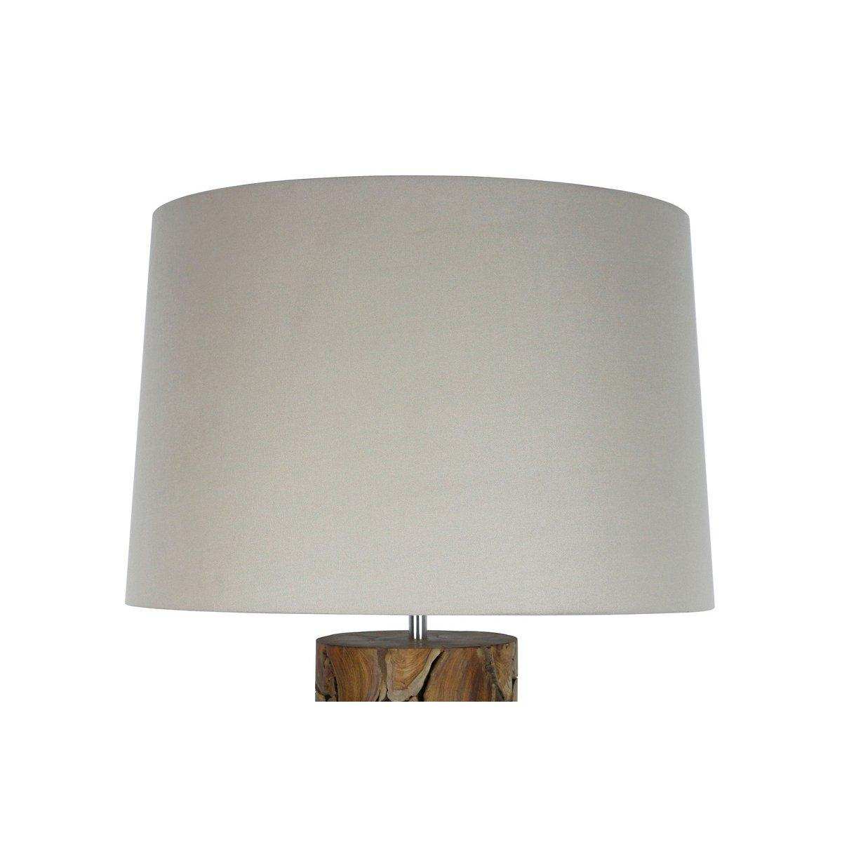 Stehleuchte Treibholz Natur/Weiß 170 cm - HomeDesign Knaus