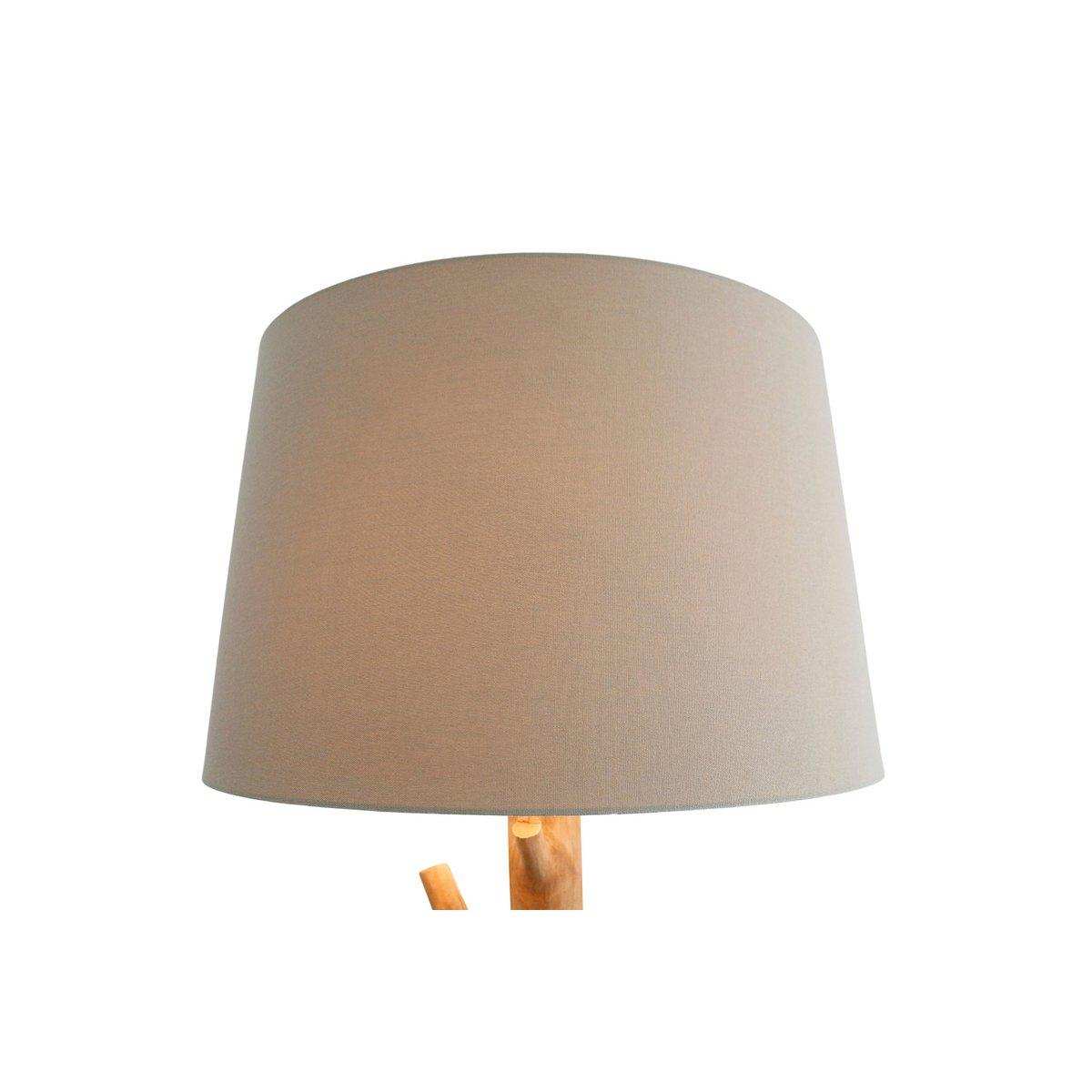 Stehleuchte Treibholz Natur/Weiß 175 cm - HomeDesign Knaus