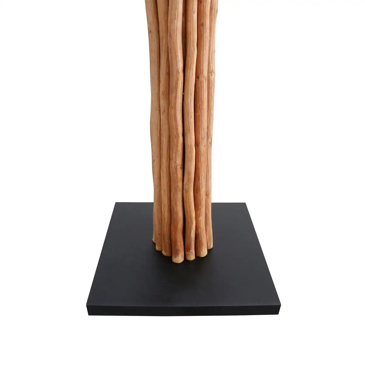 Stehleuchte Treibholz Natur/Weiß 175 cm - HomeDesign Knaus