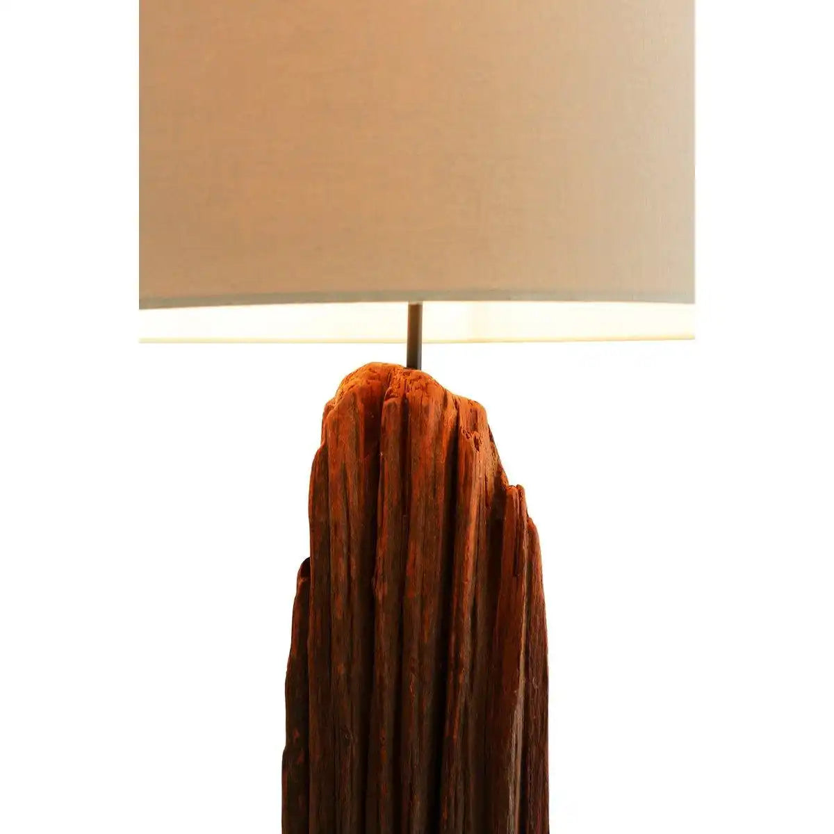 Stehleuchte Treibholz Natur/Weiß 175 cm - HomeDesign Knaus