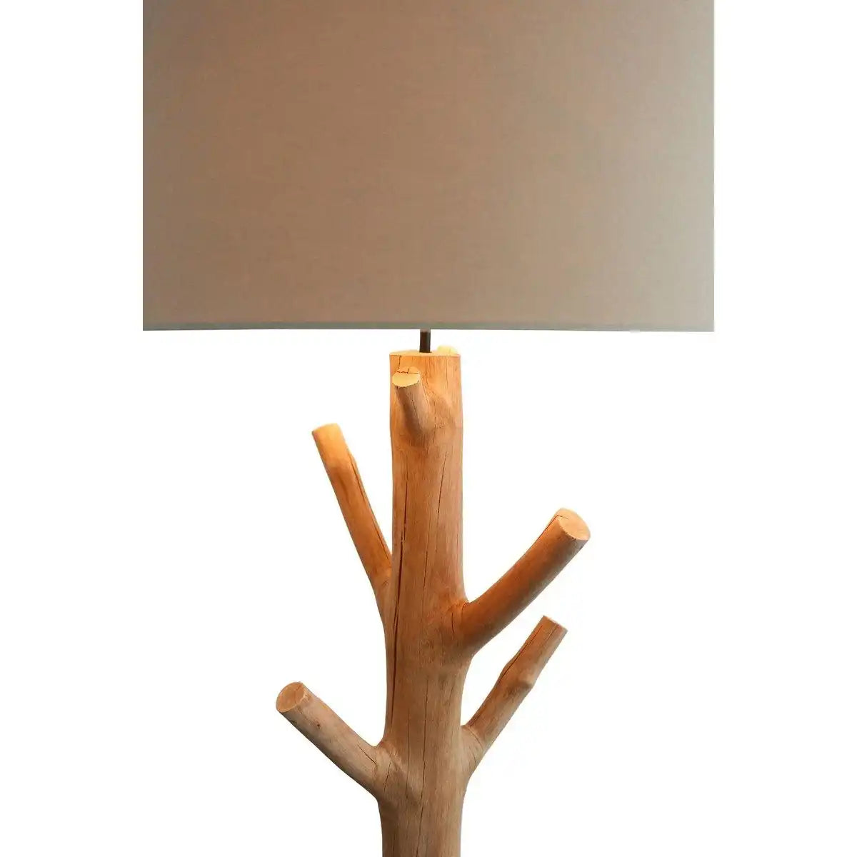Stehleuchte Treibholz Natur/Weiß 175 cm - HomeDesign Knaus