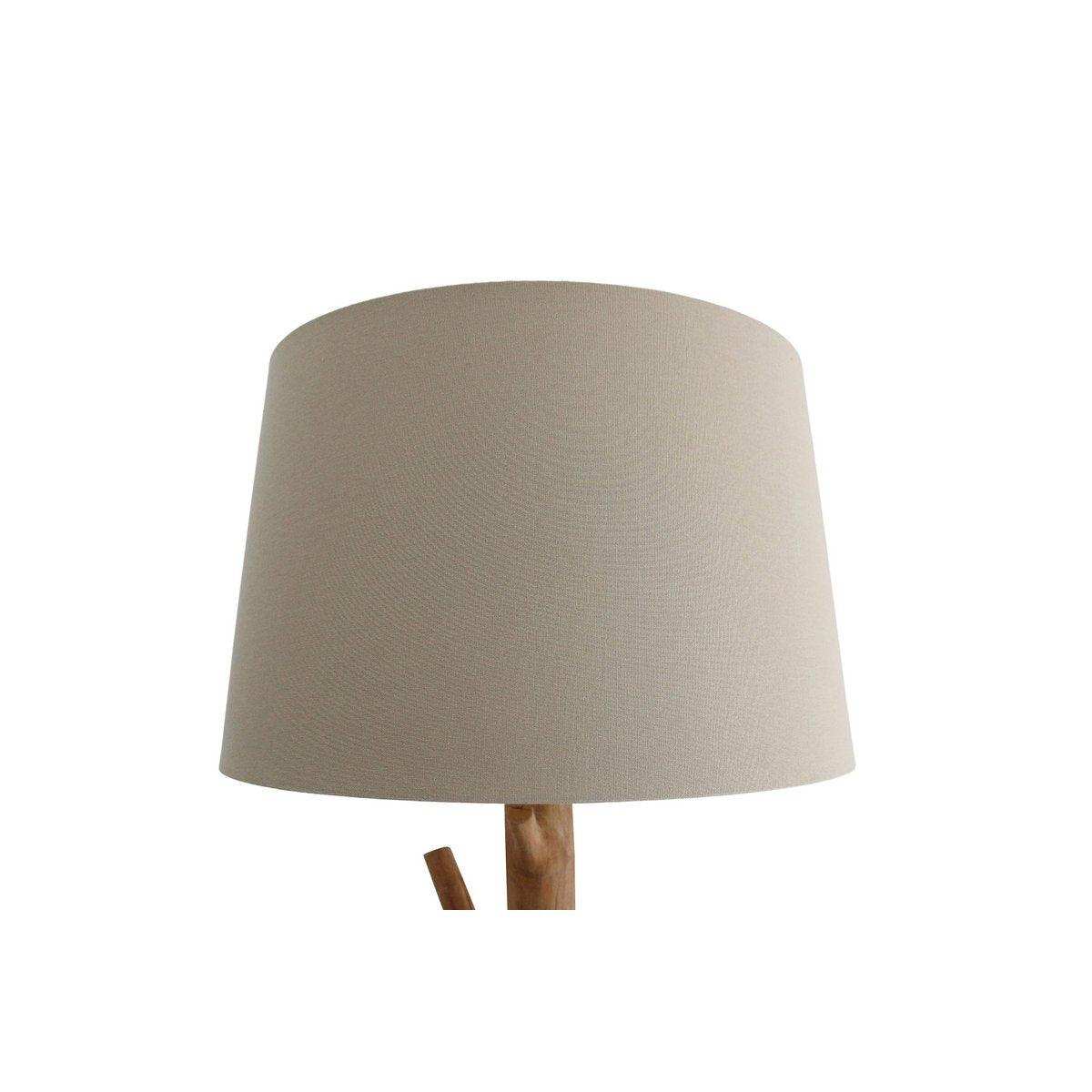 Stehleuchte Treibholz Natur/Weiß 175 cm - HomeDesign Knaus