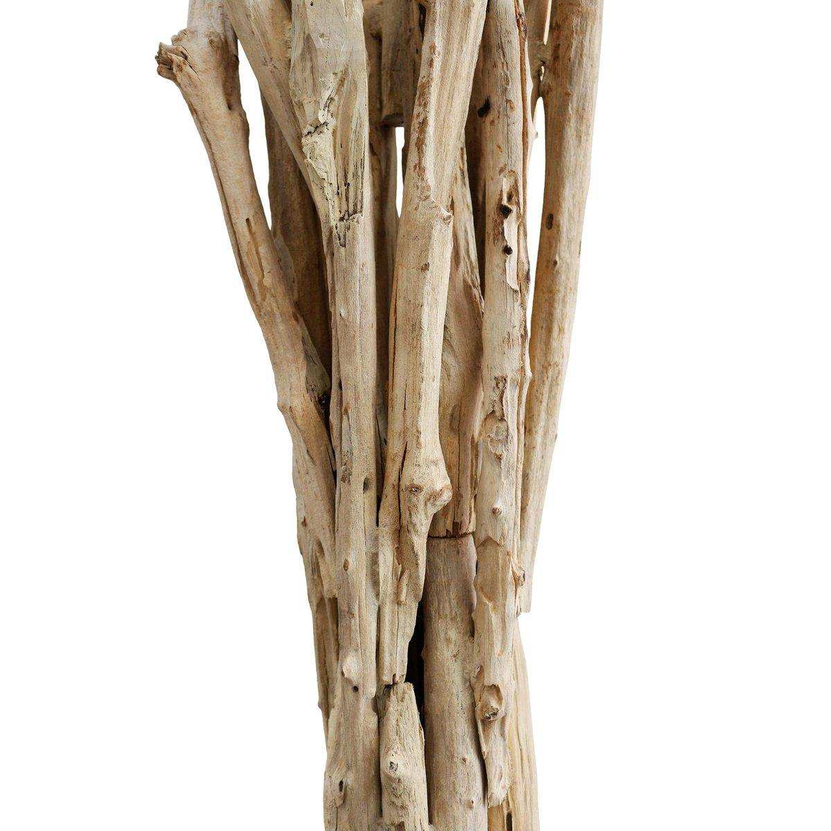 Stehleuchte Treibholz Weiß 145 cm - HomeDesign Knaus