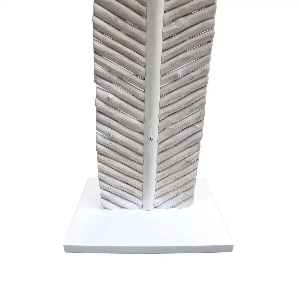 Stehleuchte Treibholz Weiß 175 cm - HomeDesign Knaus