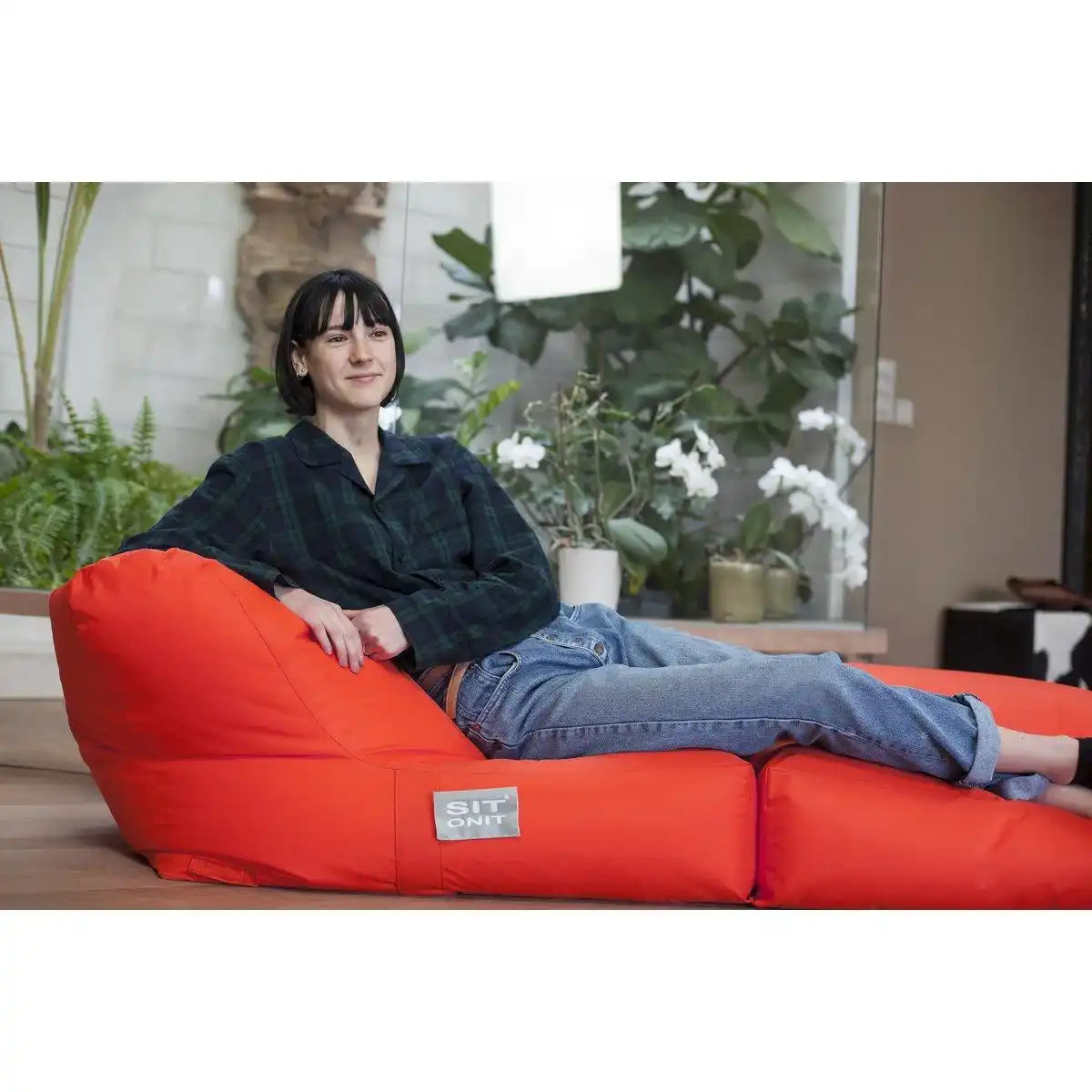 STRANDLOUNGE - orange - HomeDesign Knaus