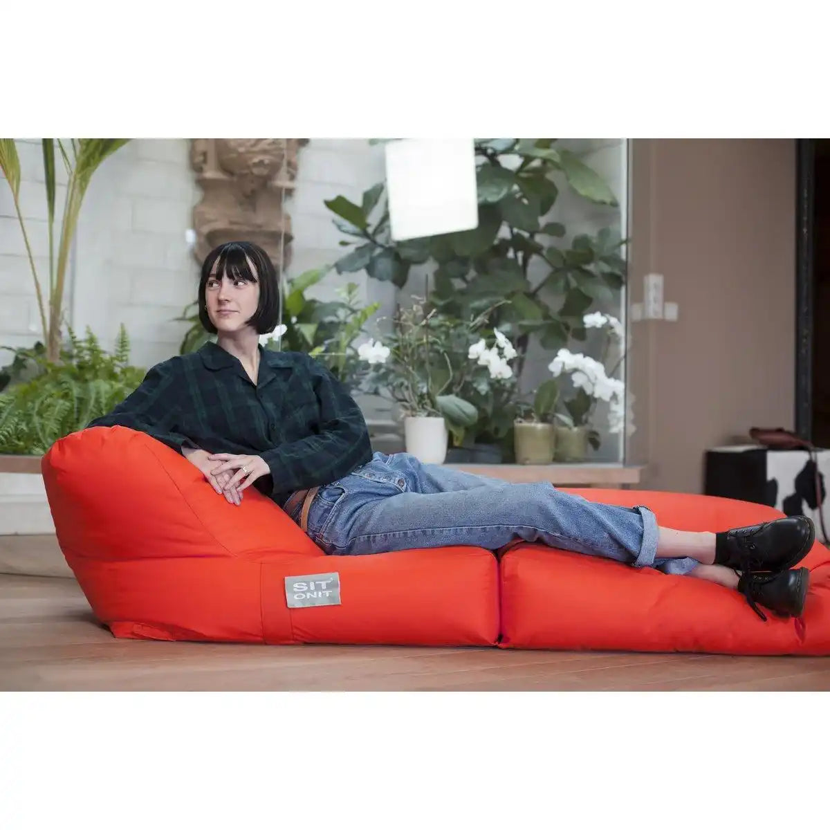 STRANDLOUNGE - orange - HomeDesign Knaus