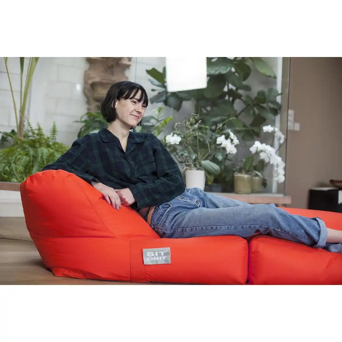 STRANDLOUNGE - orange - HomeDesign Knaus