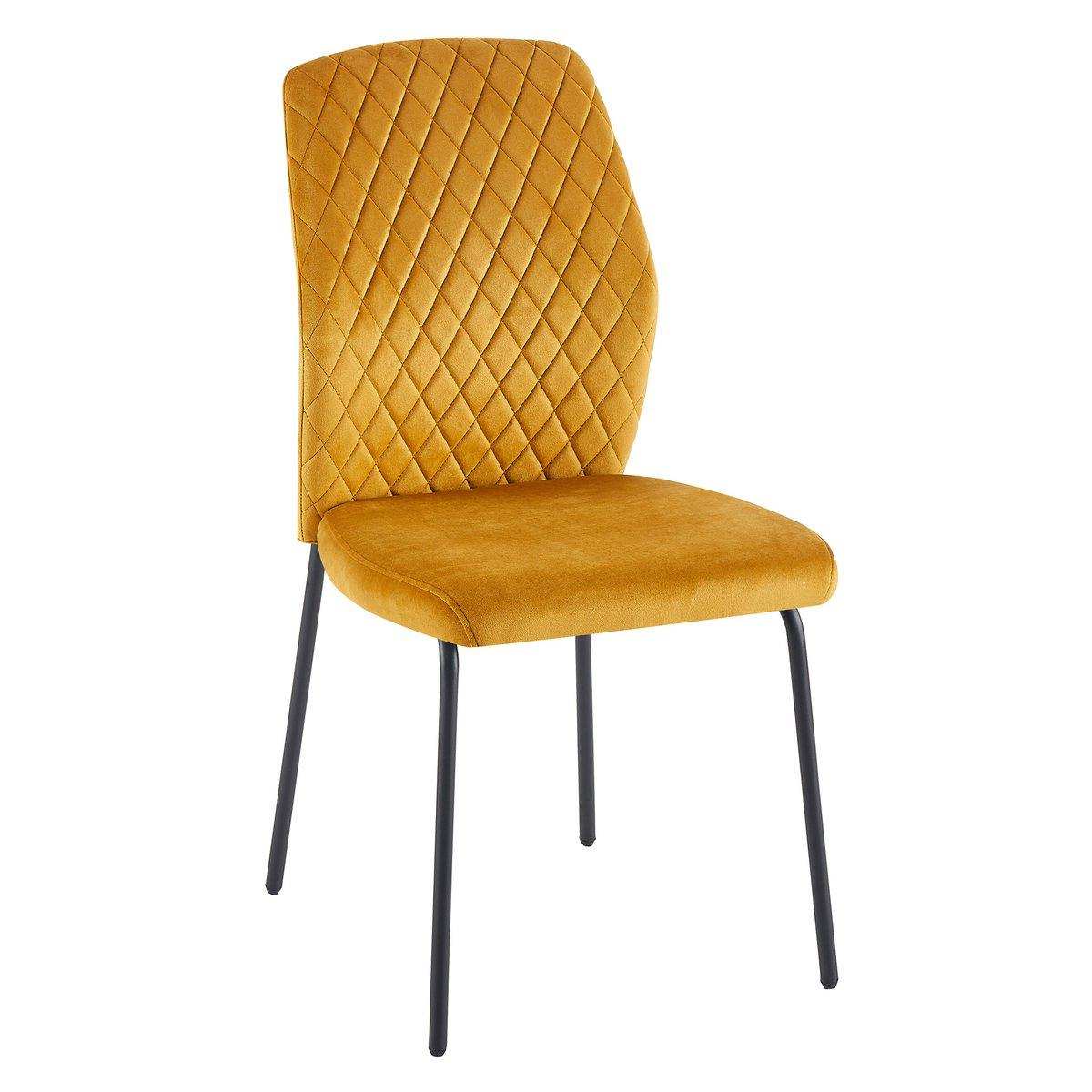 Stuhl 2er Set Gelb - HomeDesign Knaus