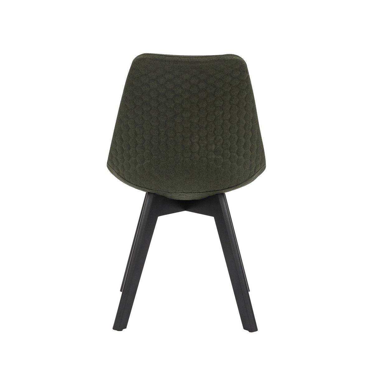 Stuhl 2er Set grün Textil - HomeDesign Knaus