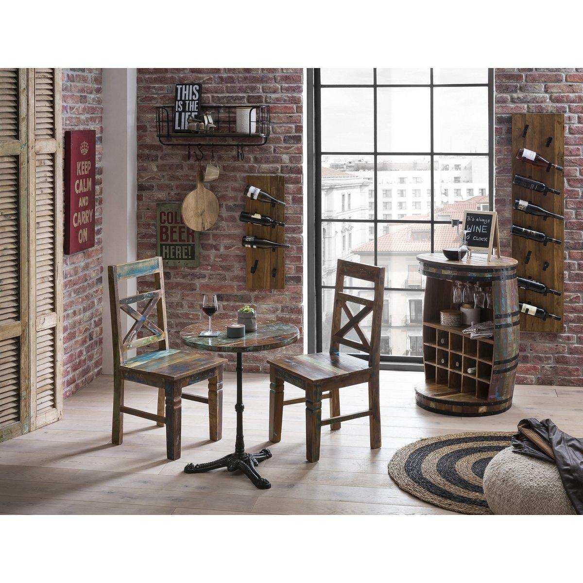 Stuhl, 2er-Set - HomeDesign Knaus
