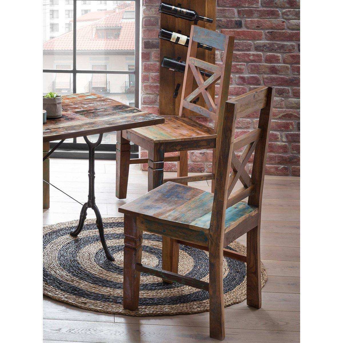 Stuhl, 2er-Set - HomeDesign Knaus