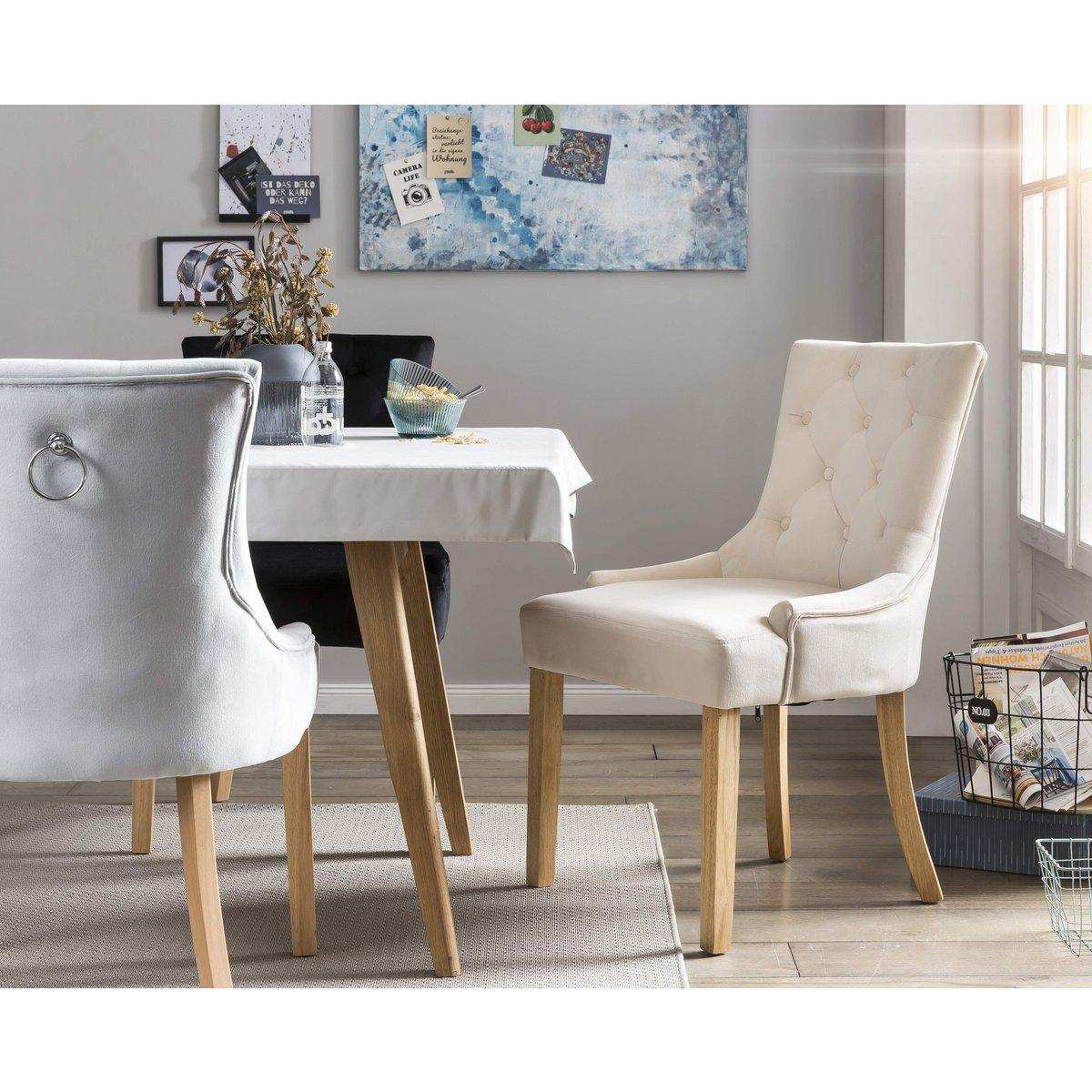 Stuhl, 2er-Set - HomeDesign Knaus
