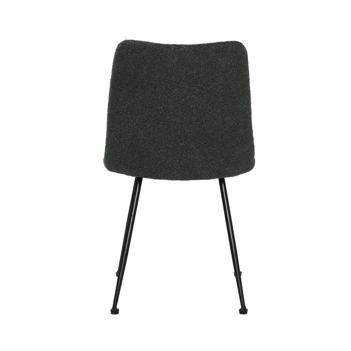 Stuhl 2er Set mit Bouclé-Bezug - HomeDesign Knaus