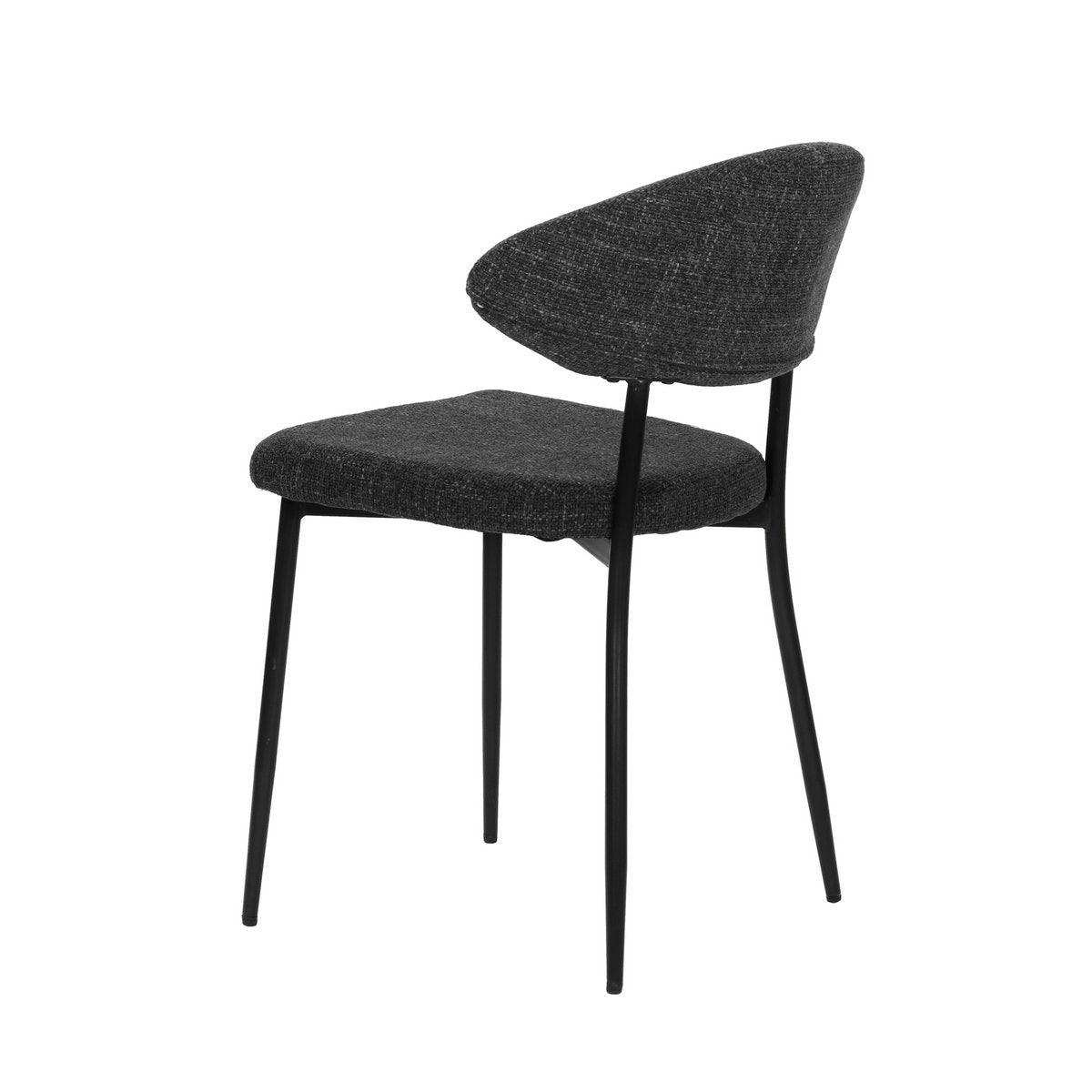 Stuhl 2er Set mit Strukturstoff - HomeDesign Knaus