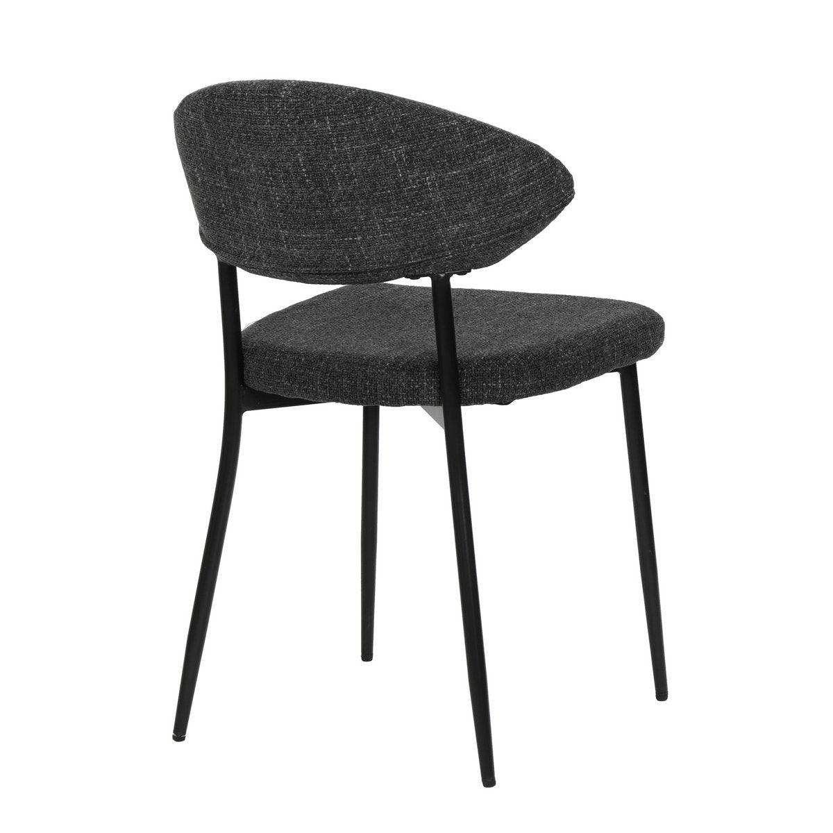 Stuhl 2er Set mit Strukturstoff - HomeDesign Knaus