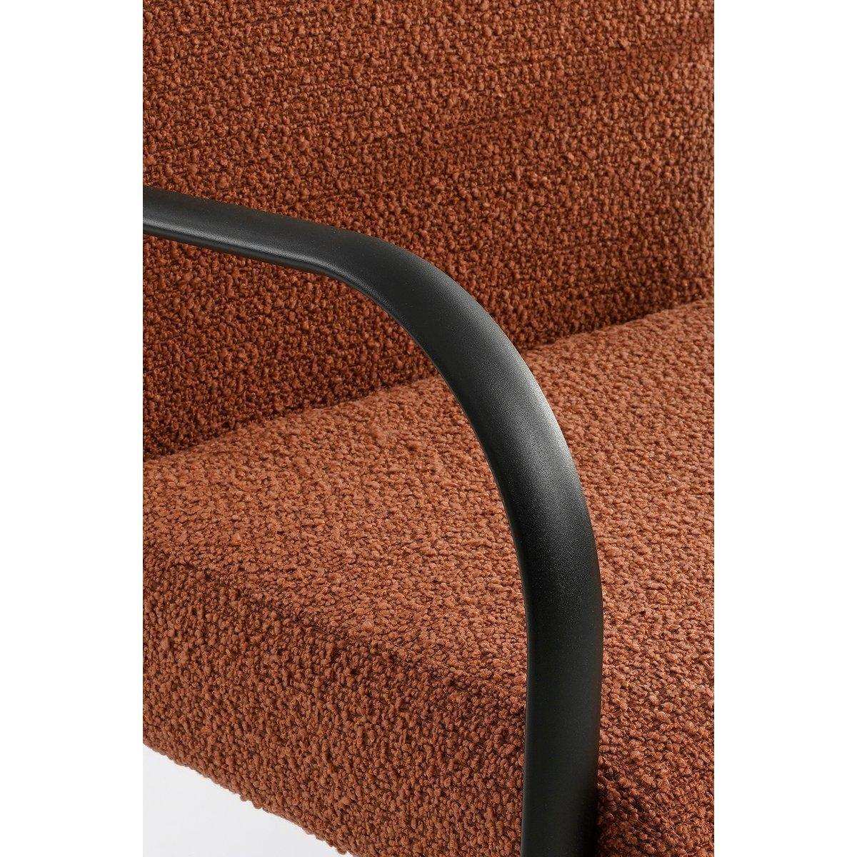 Symon Sessel – L72 x B69 x H81 cm – Terra - HomeDesign Knaus