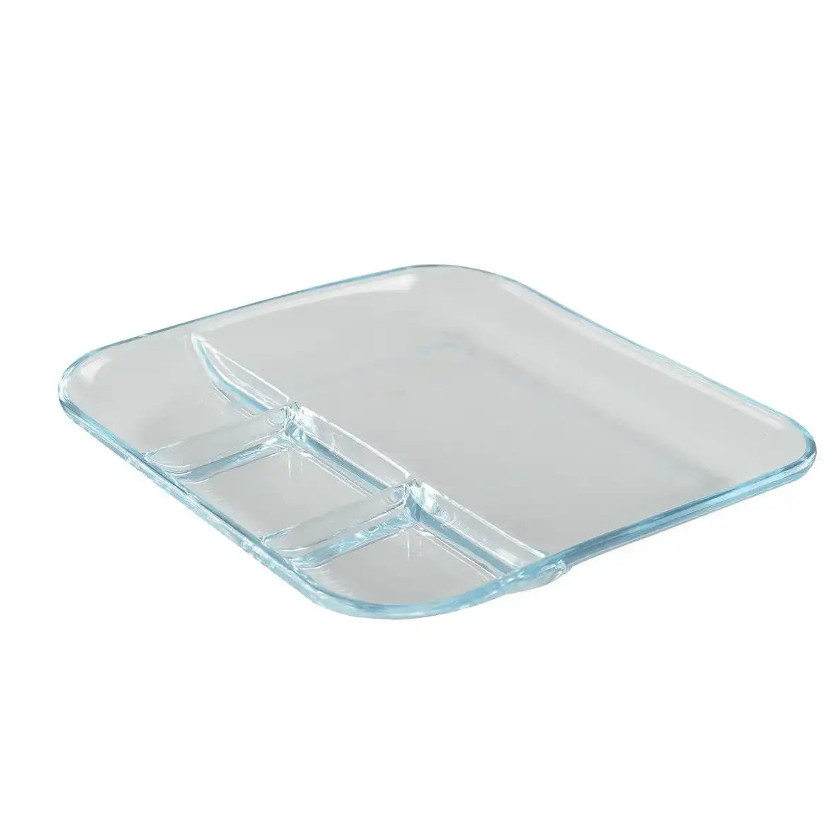 Tafel 4 Glasfächer in Glas - HomeDesign Knaus