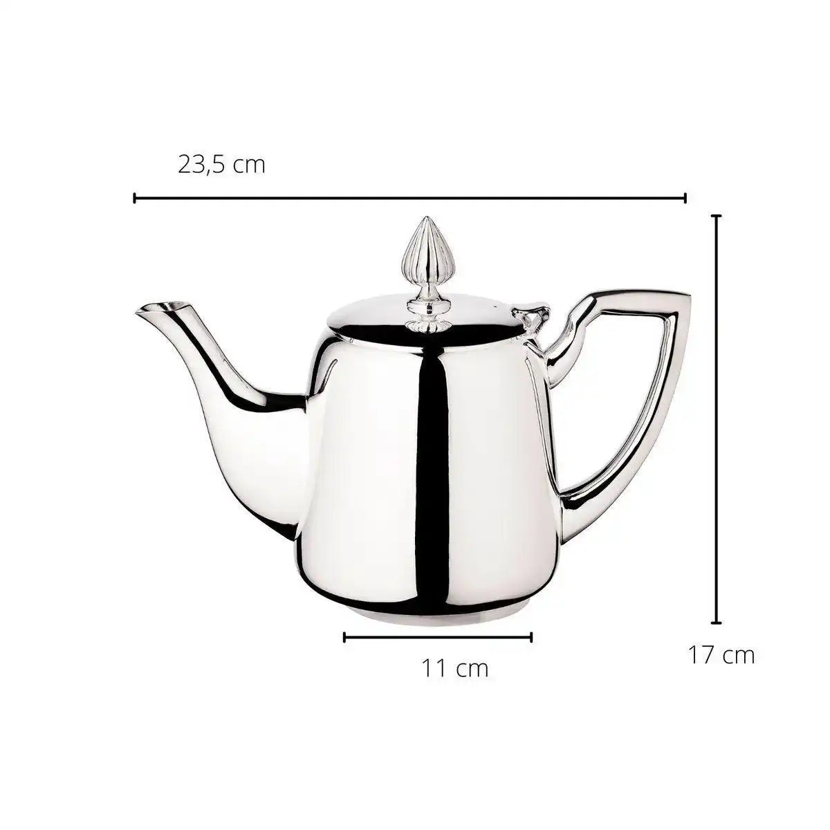 Teekanne Cimba, schwerversilbert Füllmenge 0,85 Liter - HomeDesign Knaus