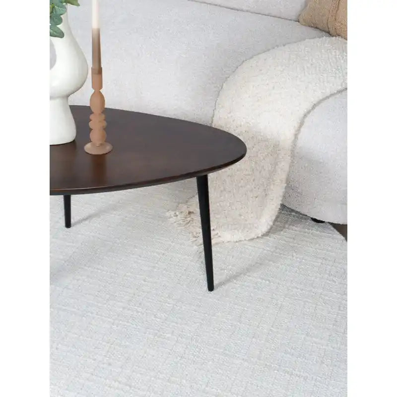 Teppich Cross Natural – Rund ø200 cm - HomeDesign Knaus