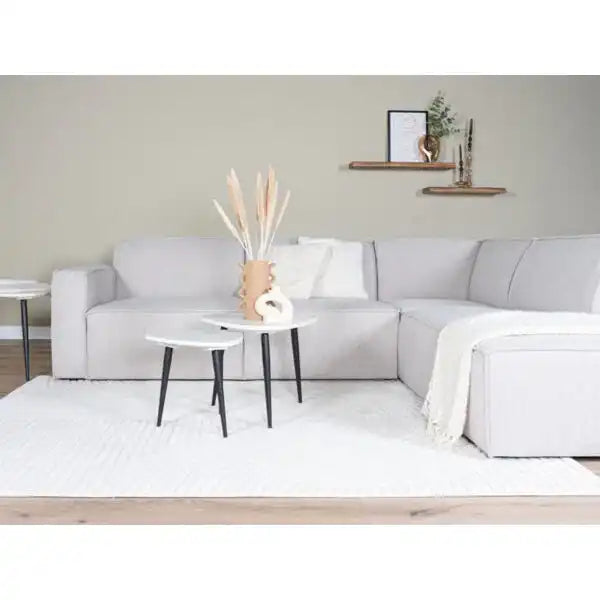 Teppich Ella Creme 160 x 230 cm - HomeDesign Knaus
