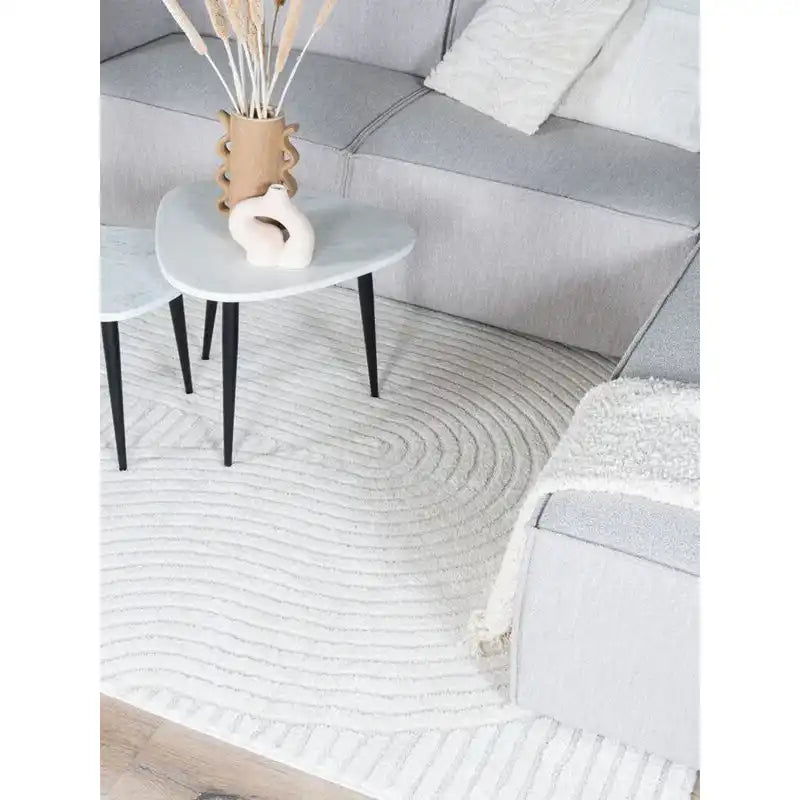 Teppich Ella Creme 160 x 230 cm - HomeDesign Knaus