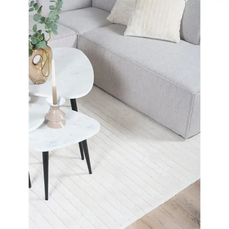 Teppich Lori Elfenbein 160 x 230 cm - HomeDesign Knaus