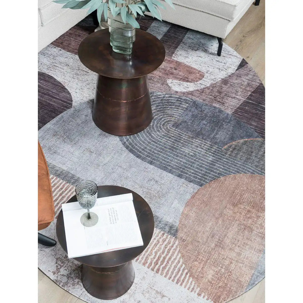 Teppich Ova Rund ø200 cm - HomeDesign Knaus