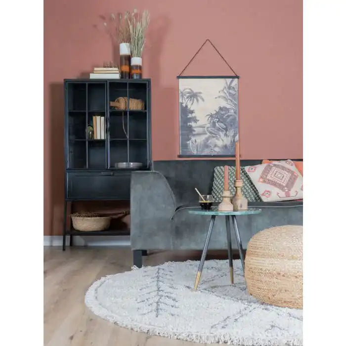 Teppich Rabat Creme Rund ø200 cm - HomeDesign Knaus