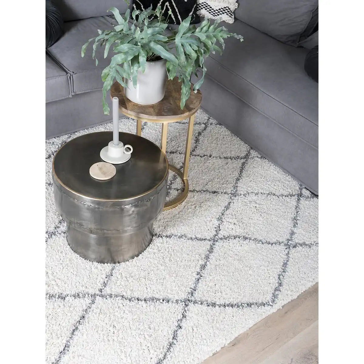 Teppich Souk Creme 200 x 280 cm - HomeDesign Knaus