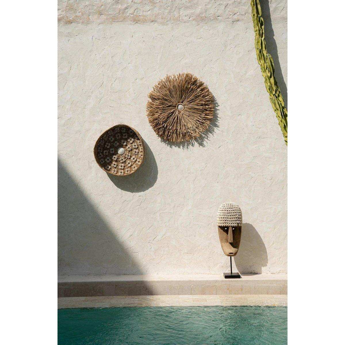 The Caribe Shell Teller – Naturweiß – M - HomeDesign Knaus