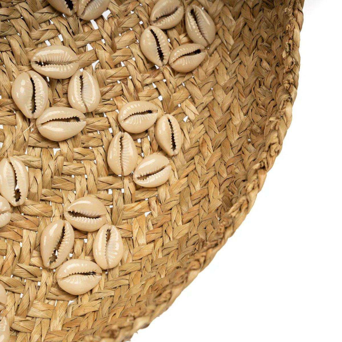 The Caribe Shell Teller – Naturweiß – M - HomeDesign Knaus